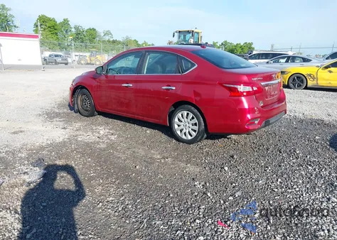 2016 Nissan Sentra Sv z USA, uszkodzony, nr VIN 3N1AB7AP5GL669898